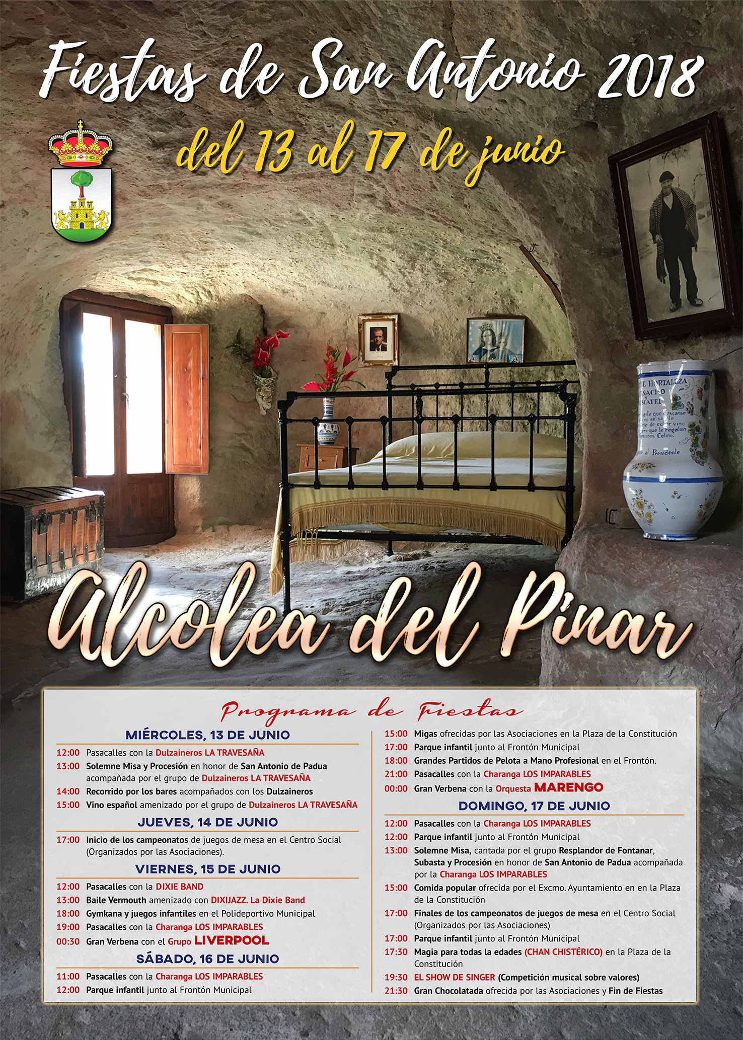 San Antonio 2025, Alcolea del Pinar