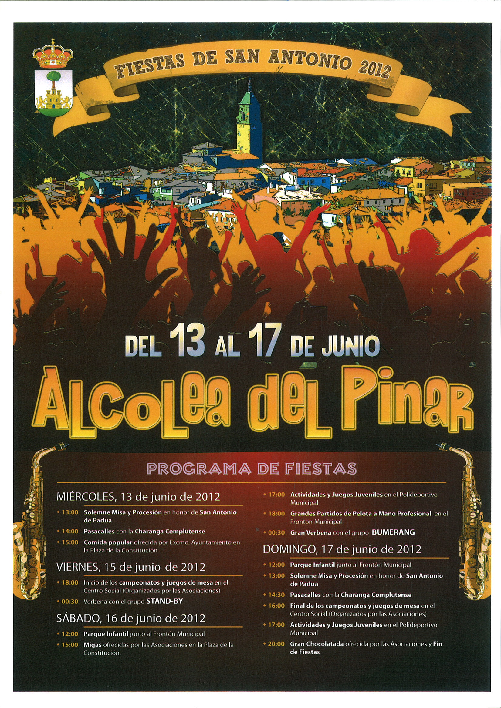 San Antonio 2025, Alcolea del Pinar