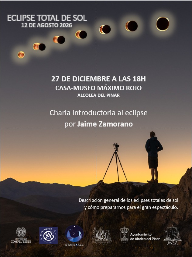 El eclipse total de sol;12 de agosto de 2026