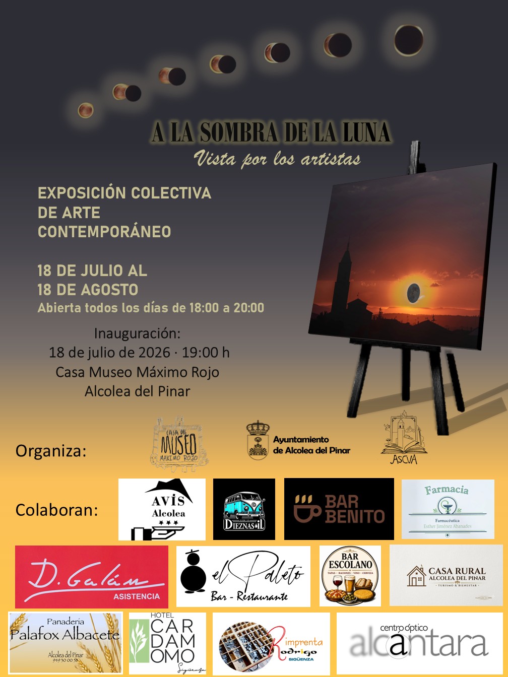A la sombra de la luna, vista por los artistas